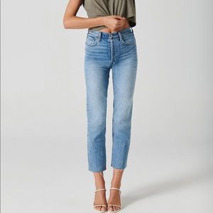 NWT Aritzia / denim forum arlo high rise straight